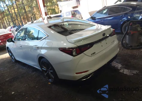 2019 Lexus Es 350 F Sport from USA, damaged, VIN 58ABZ1B1XKU025269